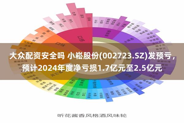 大众配资安全吗 小崧股份(002723.SZ)发预亏，预计2024年度净亏损1.7亿元至2.5亿元